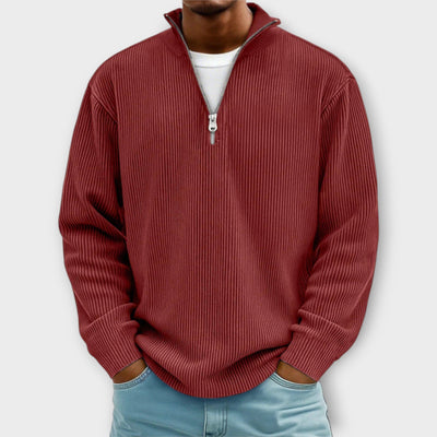 Emile | Pull en velours côtelé