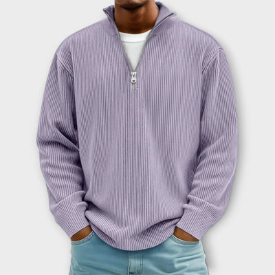 Emile | Pull en velours côtelé