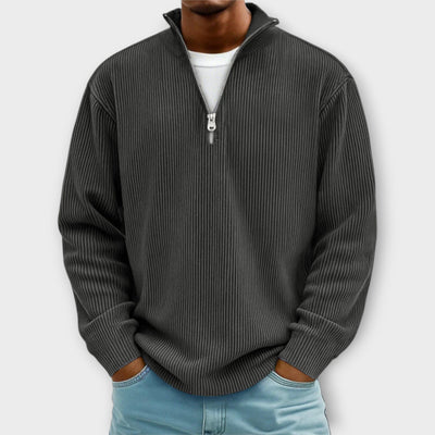 Emile | Pull en velours côtelé