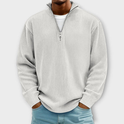 Emile | Pull en velours côtelé