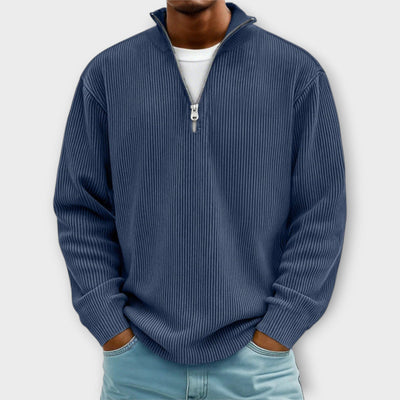 Emile | Pull en velours côtelé