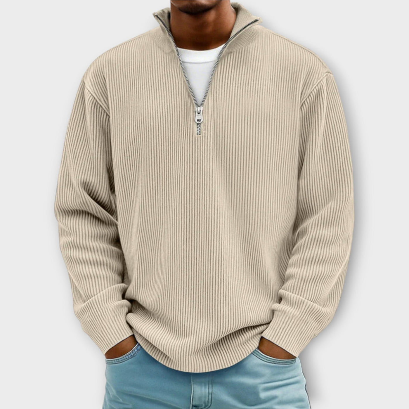 Emile | Pull en velours côtelé