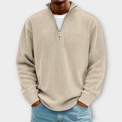 Emile | Pull en velours côtelé