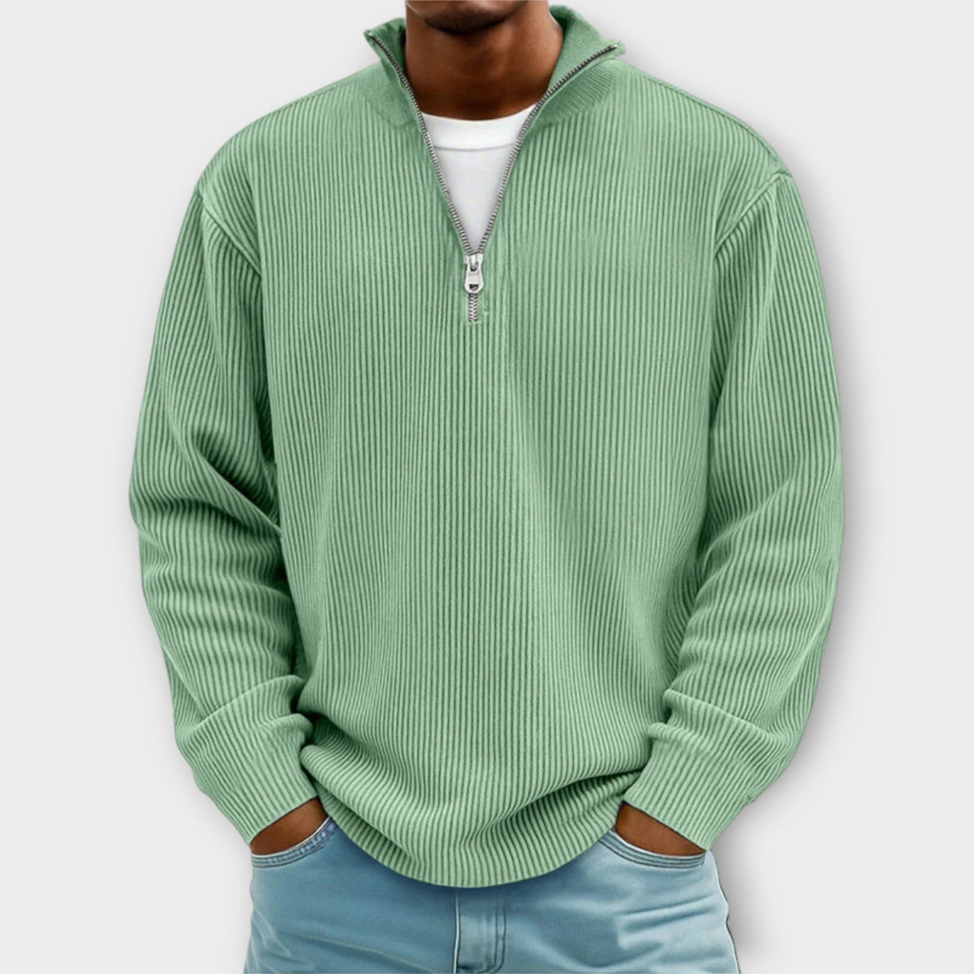 Emile | Pull en velours côtelé