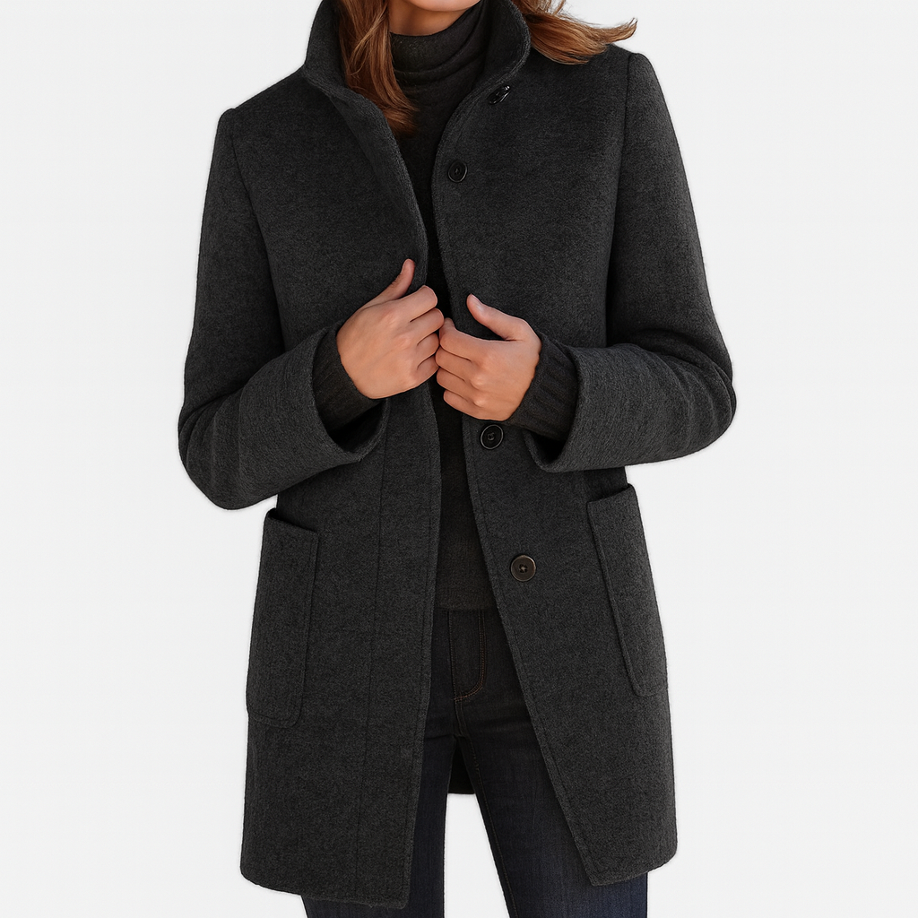 Freya | Manteau en laine mélangée