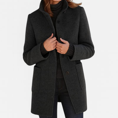 Freya | Manteau en laine mélangée