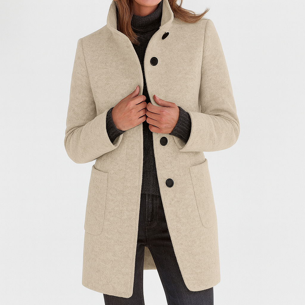 Freya | Manteau en laine mélangée