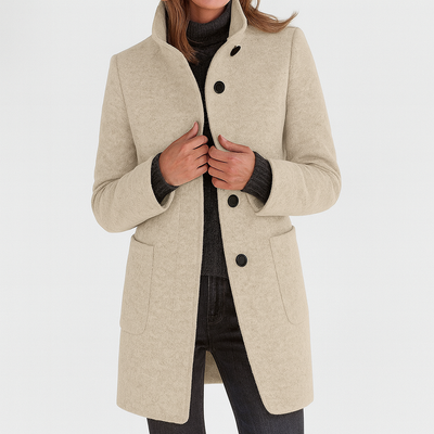 Freya | Manteau en laine mélangée