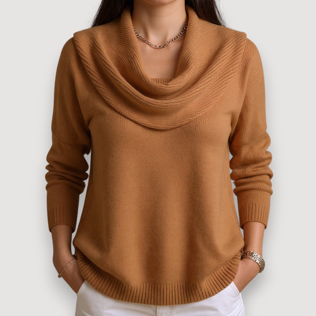 Louise | Pull doux avec col