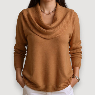 Louise | Pull doux avec col